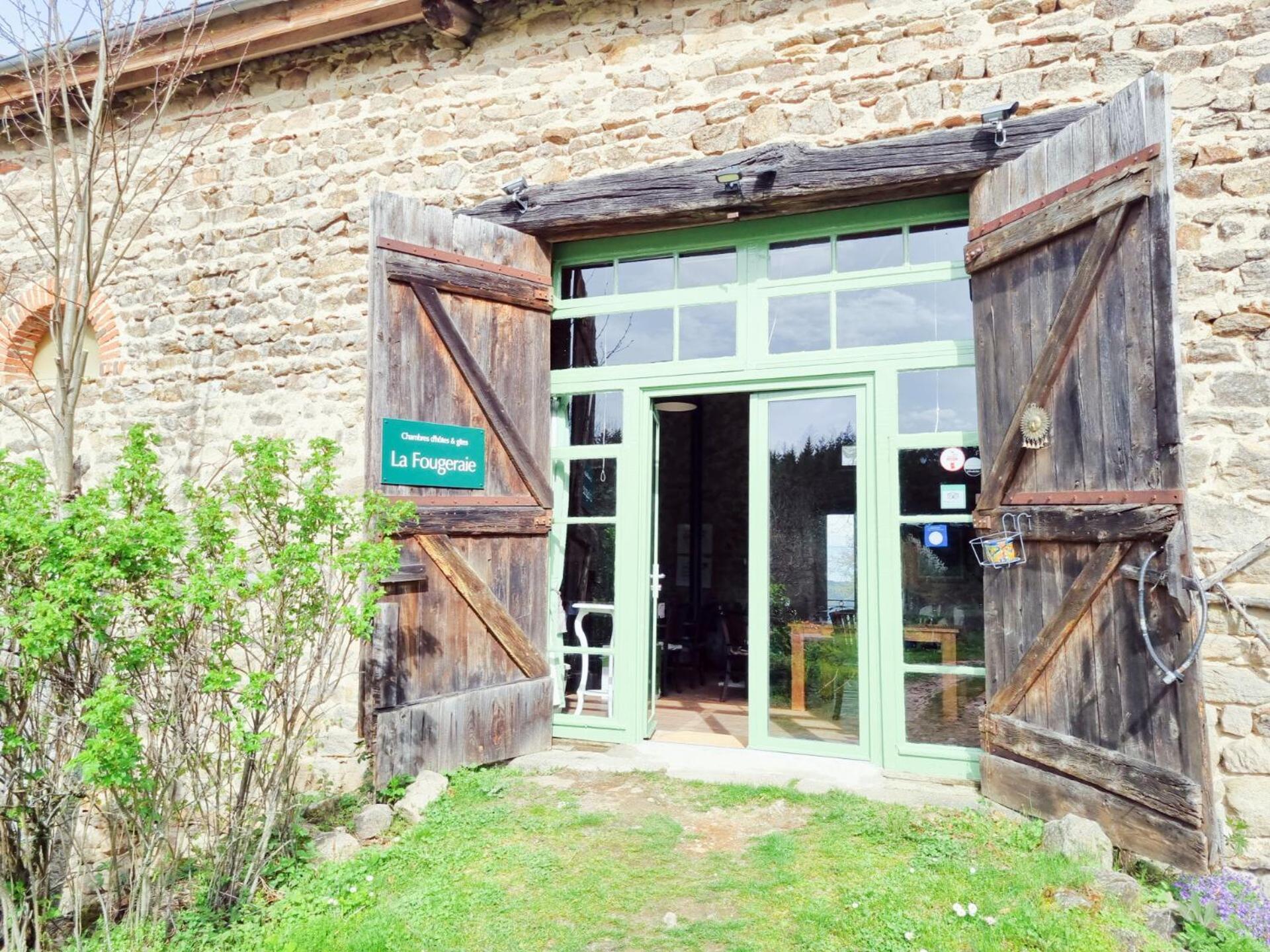 Chambres d'Hôtes La Fougeraie Malvières Exterior foto